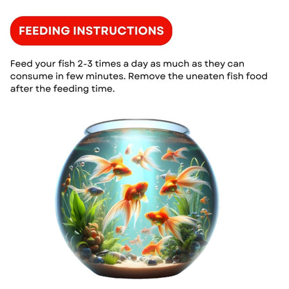 SF+ Star Bite Fish Food | Super Saver Pack (400g, Fast Red)