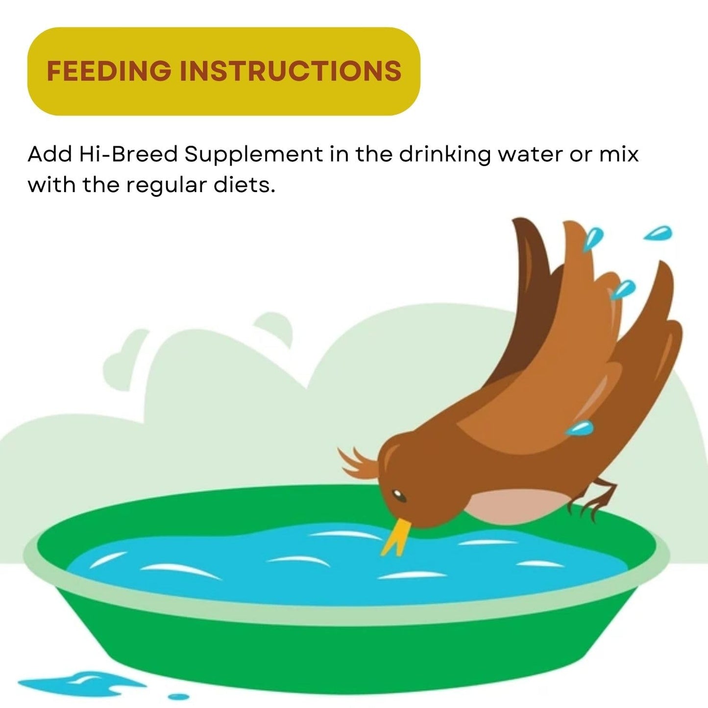 SF+ Hi-Breed Bird Health Supplement | Rich Supplement for Breeding Birds