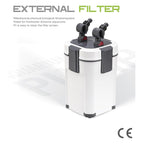 Jainsons Pet Products Aquarium External Canister Filter Sobo AQ Series Ultra-Quiet, Fish Tank Adjustable Flow Rate Aquarium Fish Tank Filter (10W, Flow Rate 800L/H Sobo AQ-901F)