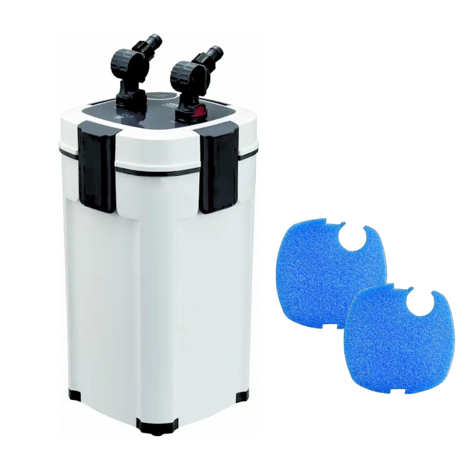Jainsons Pet Products Aquarium External Canister Filter Sobo AQ Series Ultra-Quiet, Fish Tank Adjustable Flow Rate Aquarium Fish Tank Filter (10W, Flow Rate 800L/H Sobo AQ-901F)