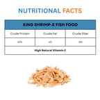 Freeze Dried Shrimp Efish Food Aquarium, Specially for Arowana, Flowerhorn, Oscar, Red Parrot and All Aquarium Fishes (110g)