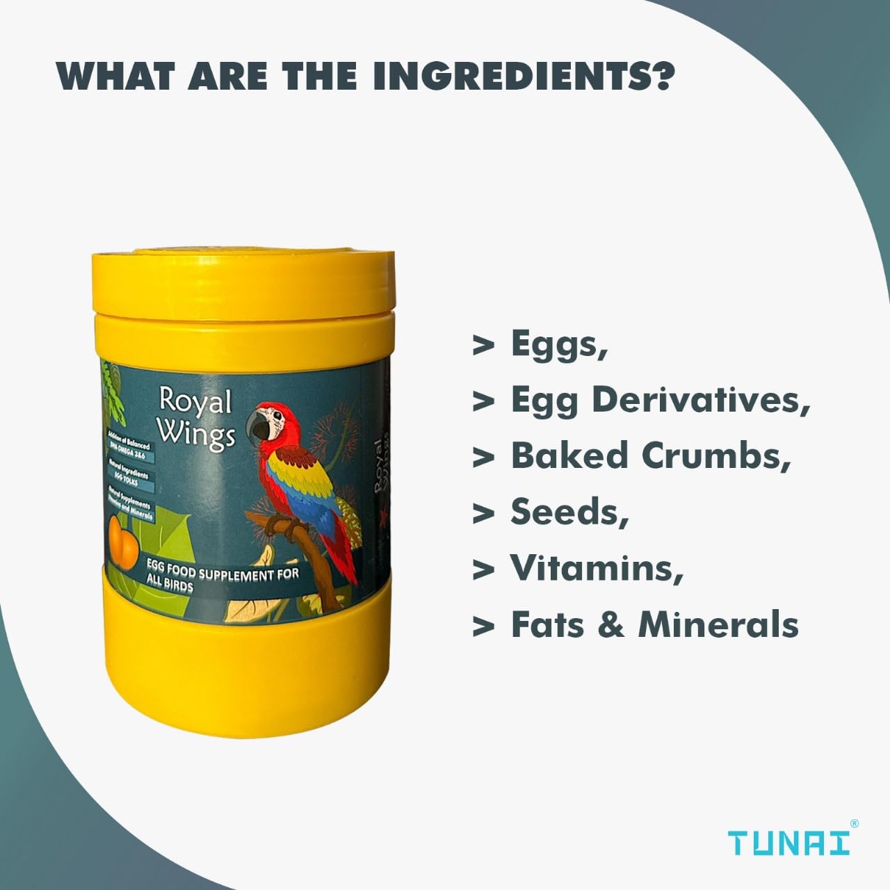 SF+ Royal Wings Egg Supplements for All Birds (Royal Wings - Egg Supplement)