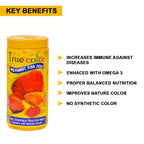 SF+ True Color Fish Food for Red Parrot | 100g | Fish Feed with 4MM Pellets and 40% Protein