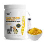 TUNAI Hand Feeding Formula for All New Born Baby Birds | 900G | Essential for Your Baby Bird - Rich in Calcium and Protein, Suitable for All Birds, Powder
