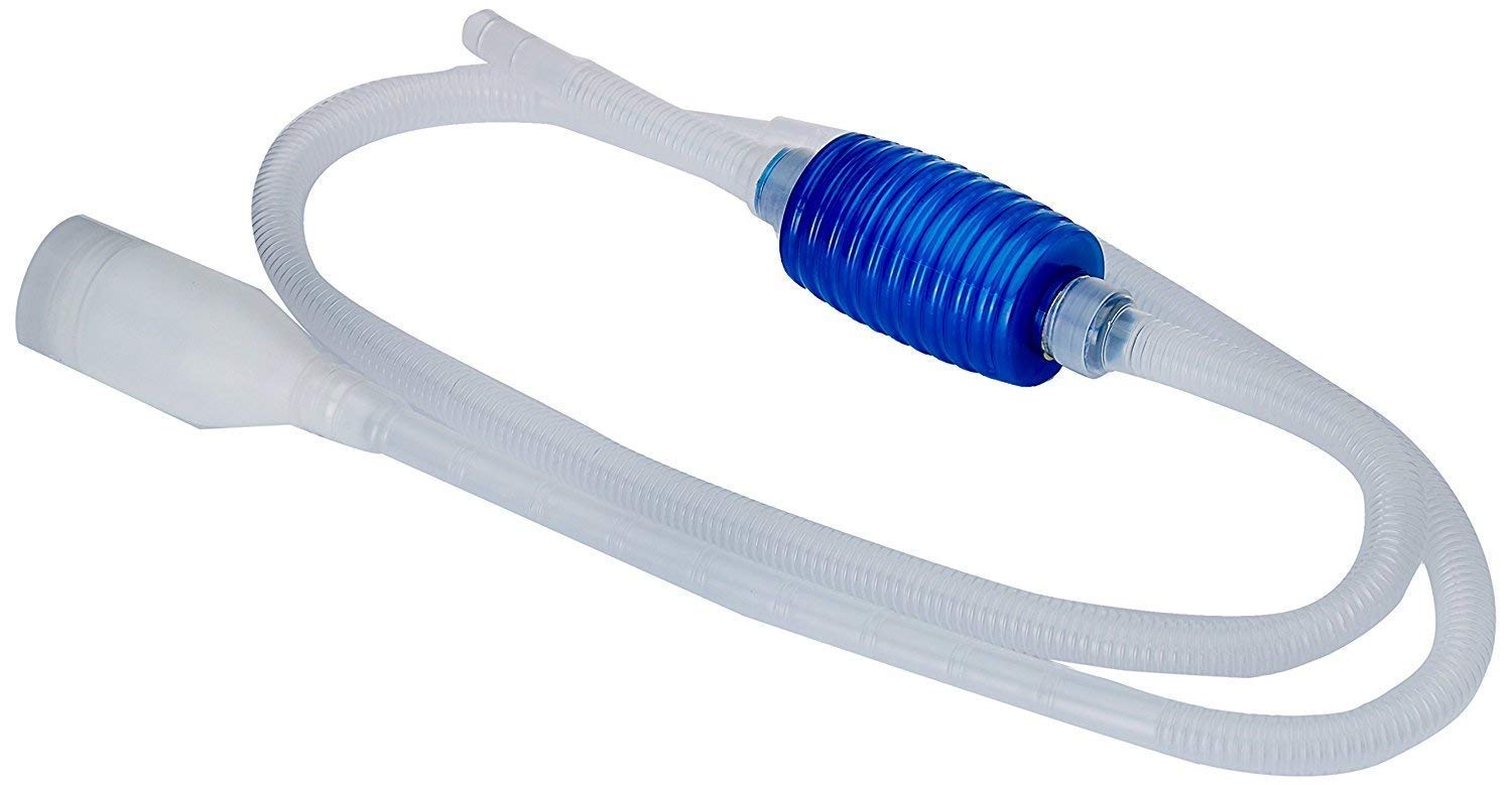 Happie Shop Aquosis Crystal Aquarium Vacuum Cleaner+ Rs Electrical Aquarium Magnetic Glass Cleaner (Rs-06)