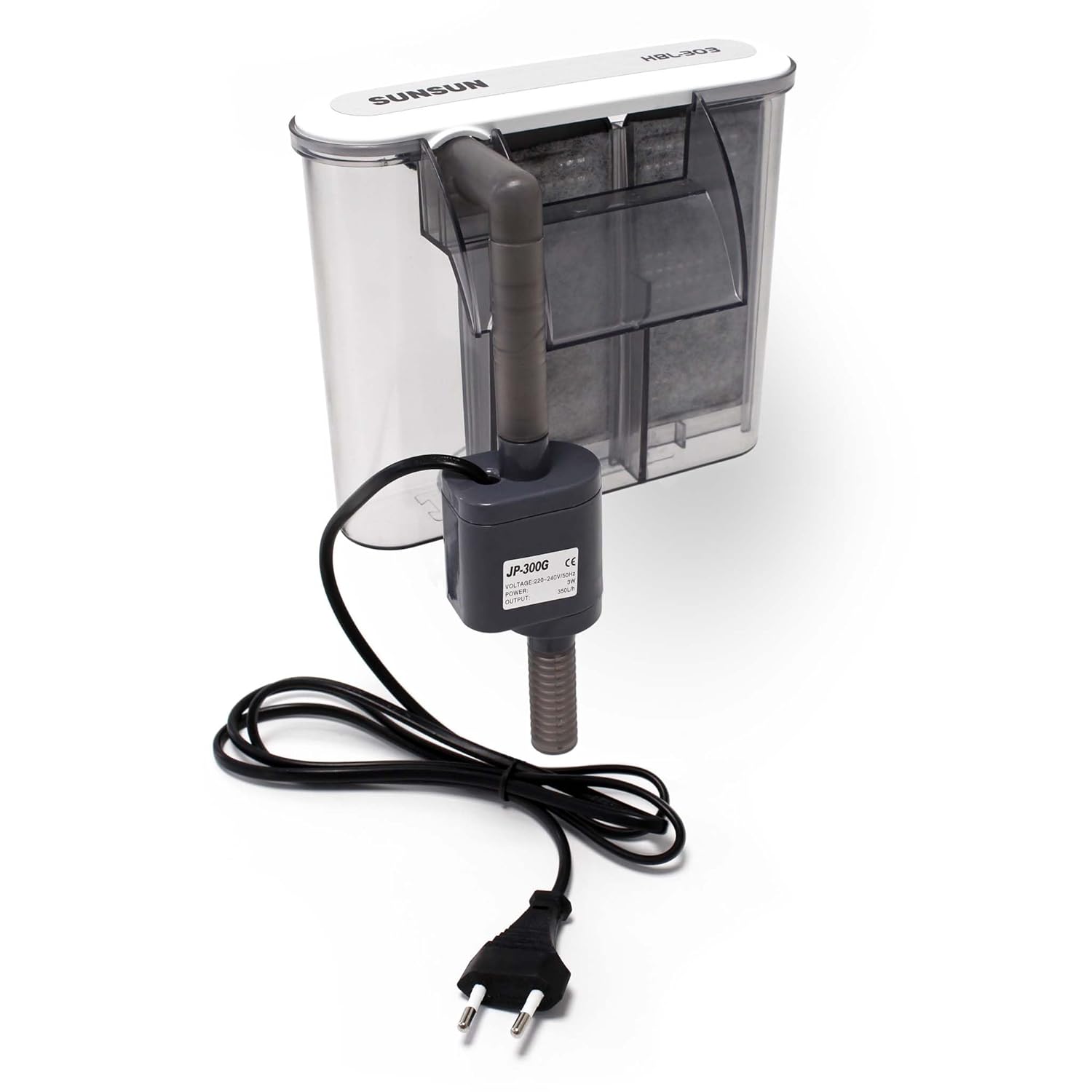 SunSun HBL-303 Tech and Toy Hang on Power Slim Filter, 1 Piece