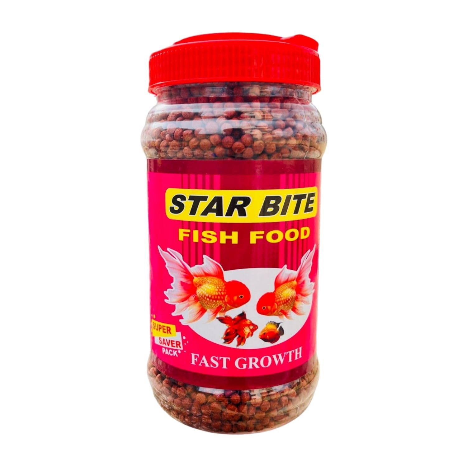 SF+ Star Bite Fish Food | Super Saver Pack (400g, Fast Red)