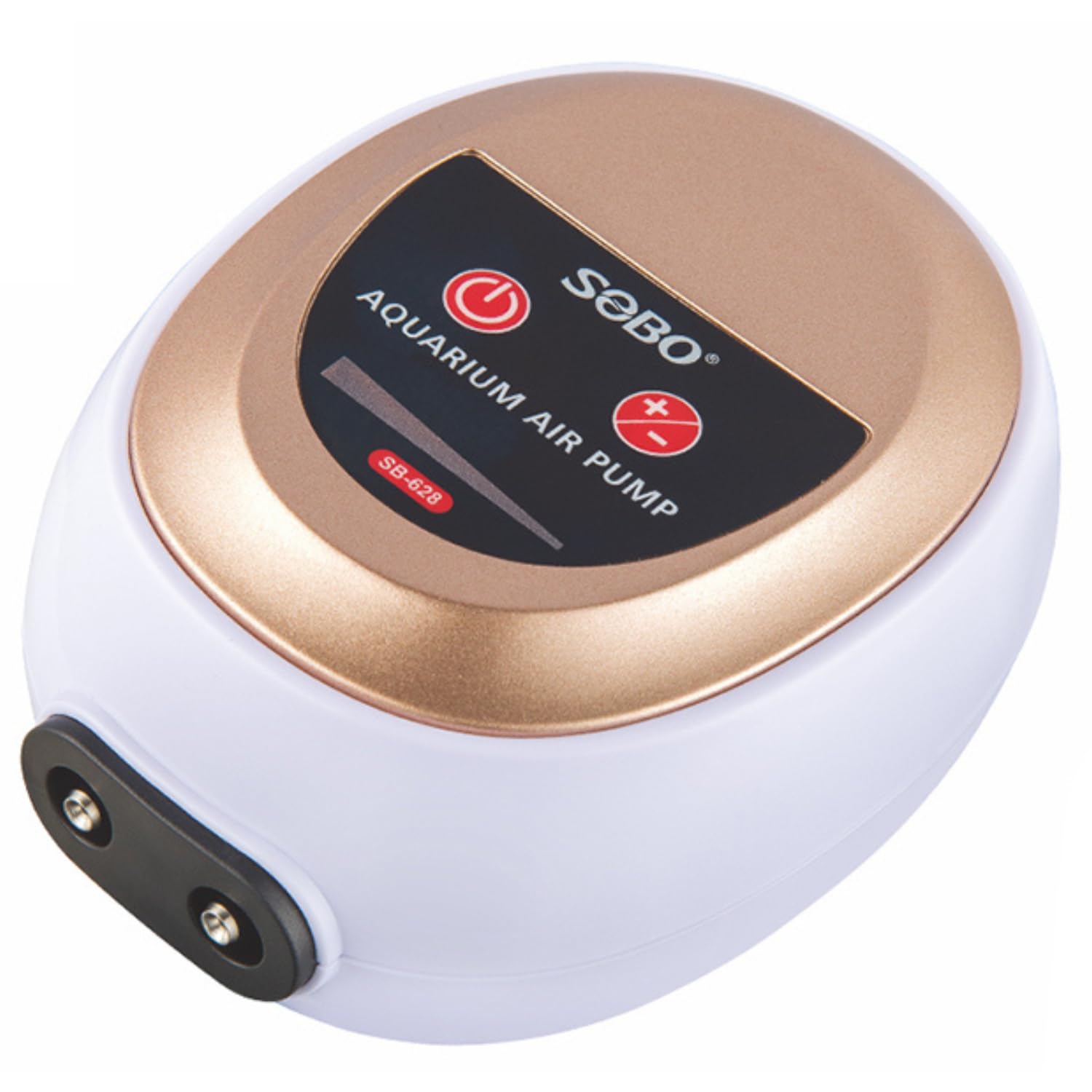 S0B0 SB-628 Air Pump for Aquarium Fish Tank | Adjustable Flow Rate | Dual Outlet | Power: 4.5W | F.Max: 2 x 3.5L/min | Original from Tunai Store