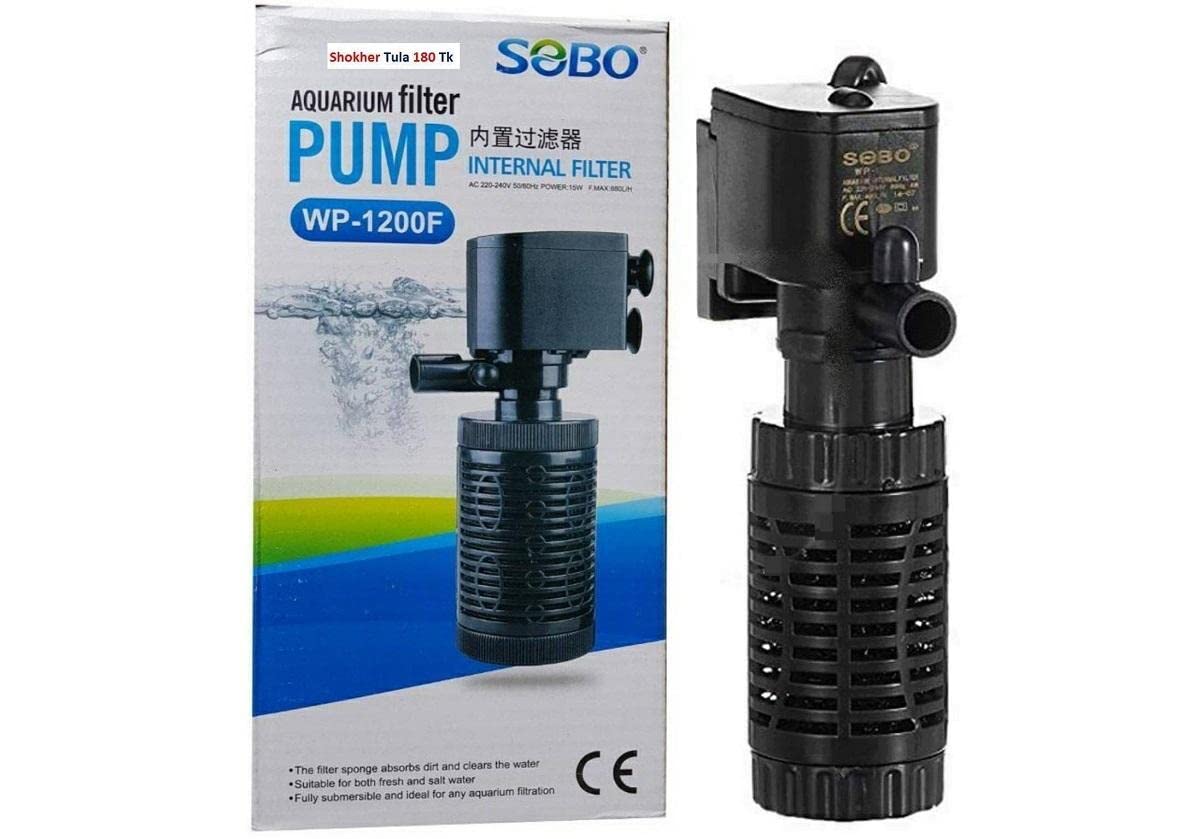 Sobo WP1200F Aquarium Internal Filter,1 Piece