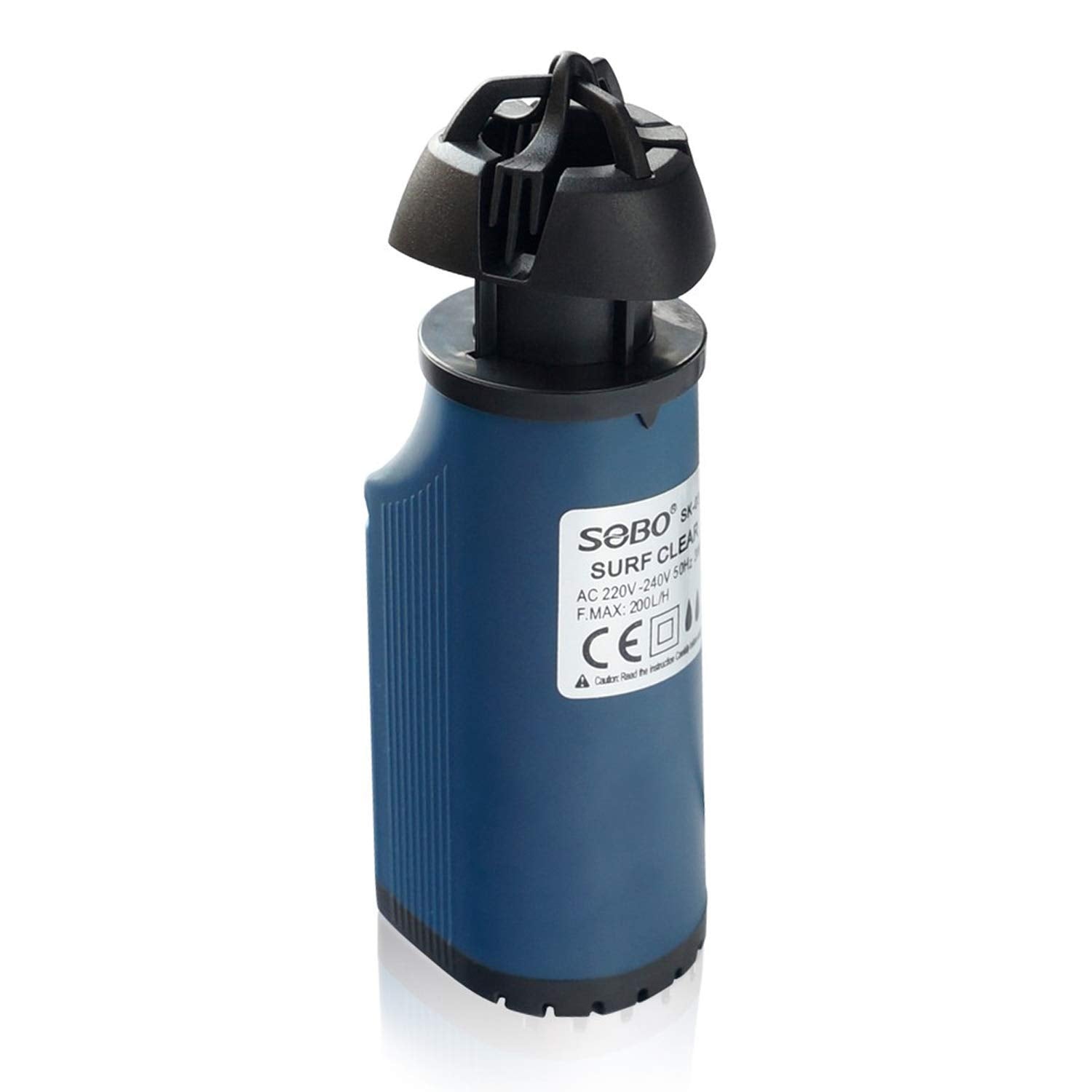 Sobo SK-03 Surf Clear (The Clever Aquatic Surface Skimmer) AC 220-240V 50Hz Power: 3W F.MAX:200L/HR - Central Fish Aquarium, 1 Piece