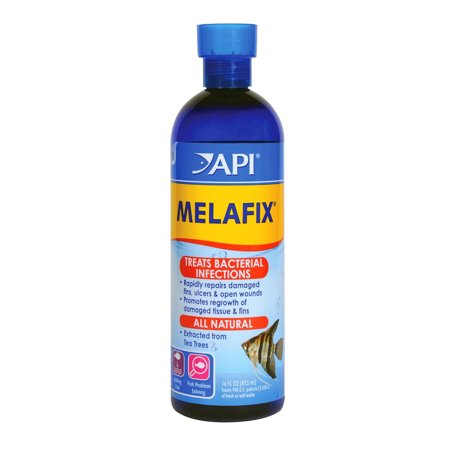 API MELAFIX Freshwater Fish Bacterial Infection Remedy 16-Ounce Bottle
