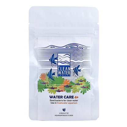 The Clean Water Series Water Care 4+ | Easy Water Treatment for Aquarium (9 GMS)