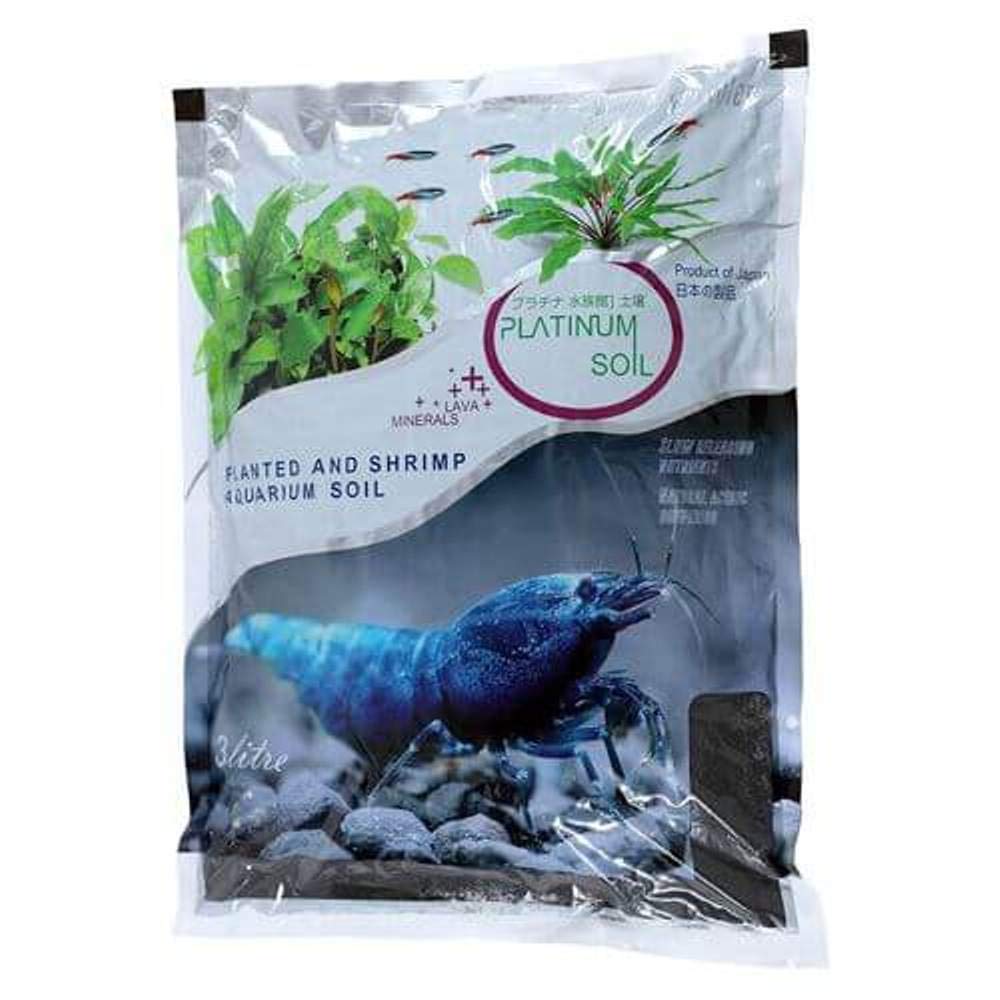 Aquatic Remedies 3 L Platinum Soil, Substrate for Planted Aquarium
