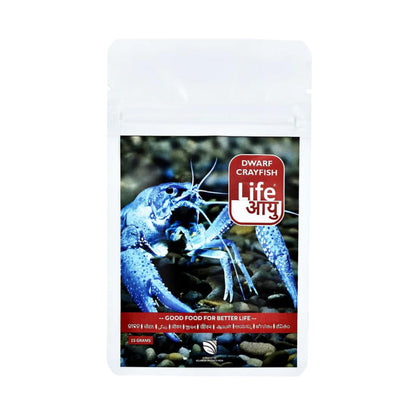Life AAYU Dwarf Crayfish Blue Food | Breeding and Growth | Handmade Ayurvedic Formula (15 GMS)