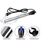 Jainsons Pet Products RS Electricals 500W Aquarium Fish Tank Heater | Break-Proof Stainless Steel Rod | Adjustable 12°C–34°C | Ideal for Tanks up to 6 Feet