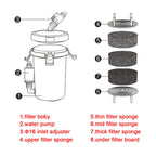 SUNSUN External Canister Aquarium Filter HW-603B, 400 L/H, 1 Piece