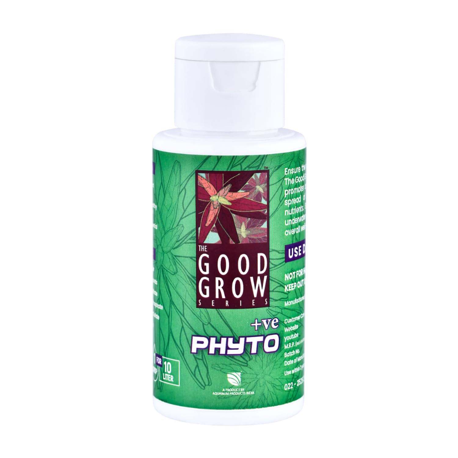 The Good Grow Series PHYTO +ve | Promote Healthy Aquatic Plants | Support the Health and Vitality of your Aquatic Plants (50 ml)