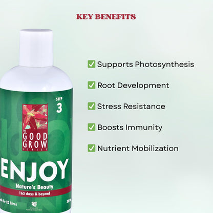 The Good Grow Series Enjoy | Boost Plant Growth & Immunity | Boosts Overall Health and Vitality of Aquarium Plants (300 ml)