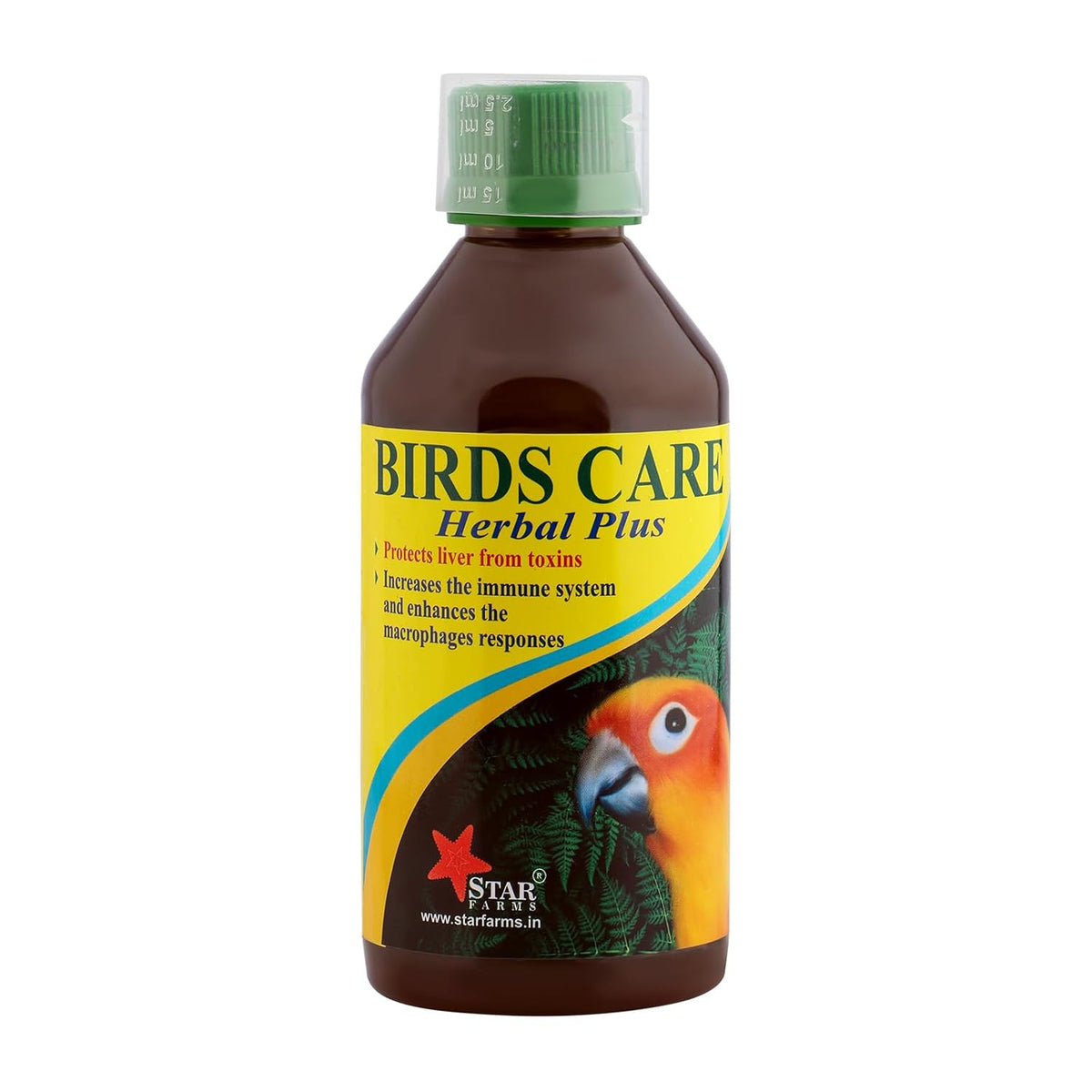 Star Farms Birds Care Herbal Plus |100Ml| Assist In Protecting Liver From Toxins,Boost Immune System And Enhances Marcophages Repsonses