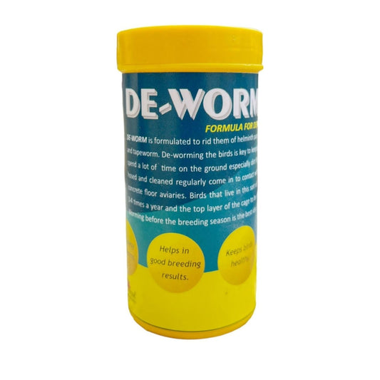 TUNAI SF+ De-Worming Food for Birds | Health Supplements | Original from Store | 100g, All Life Stages, powder