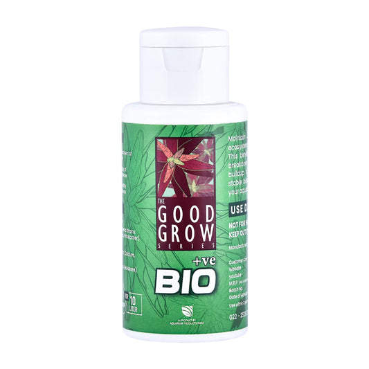 The Good Grow Series BIO +ve | Promotes Healthy Aquarium Ecosystem | Beneficial Bacteria Supplement | Maintain A Balanced and Healthy Aquarium Ecosystem (50 ml)