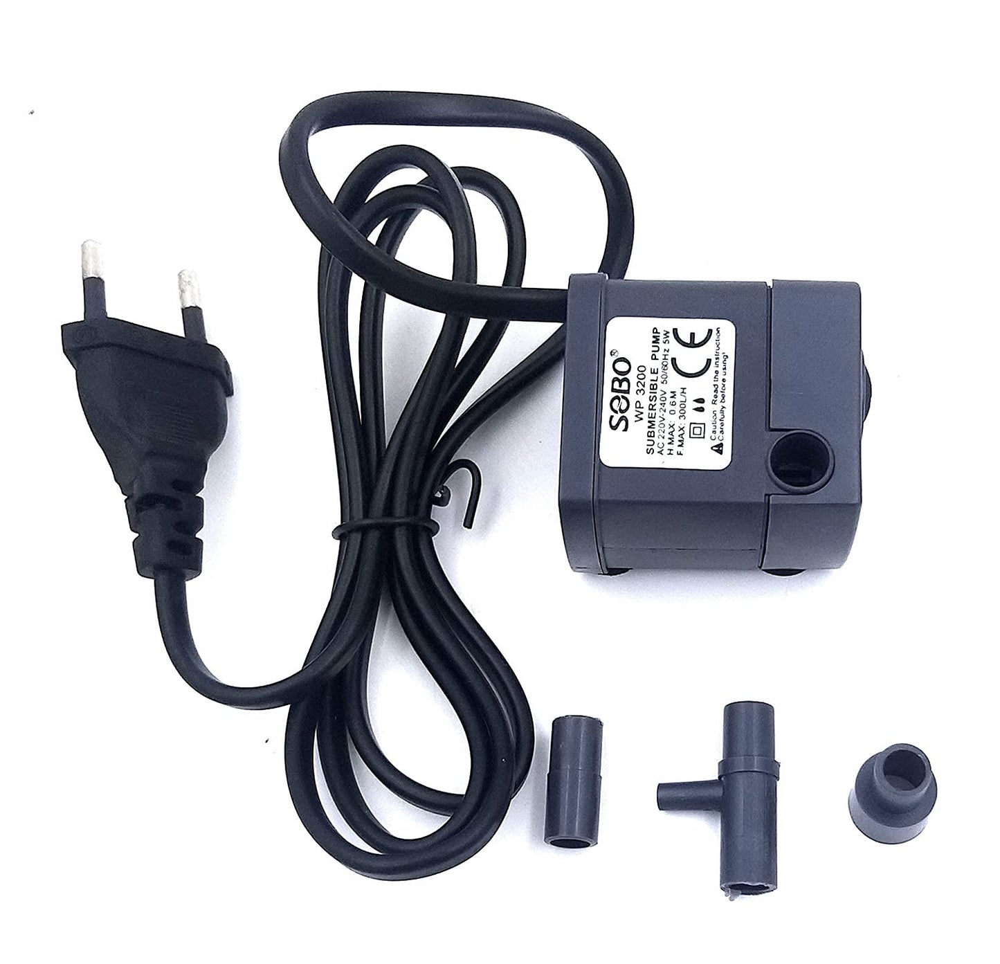 Sobo WP3200 Submersible Aquarium Water Pump (300/LPH MAX HEIGHT 0.6 Metre)