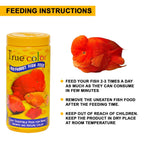 SF+ True Color Fish Food for Red Parrot | 100g | Fish Feed with 4MM Pellets and 40% Protein