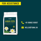 Tunai Shrimp and Planted Aquarium Soil |1 Liter| Fortified with Rich Source of Lava from Japan, Assist in Setting Ideal Habitat for Fish, Cherry Shrimps, and Snails