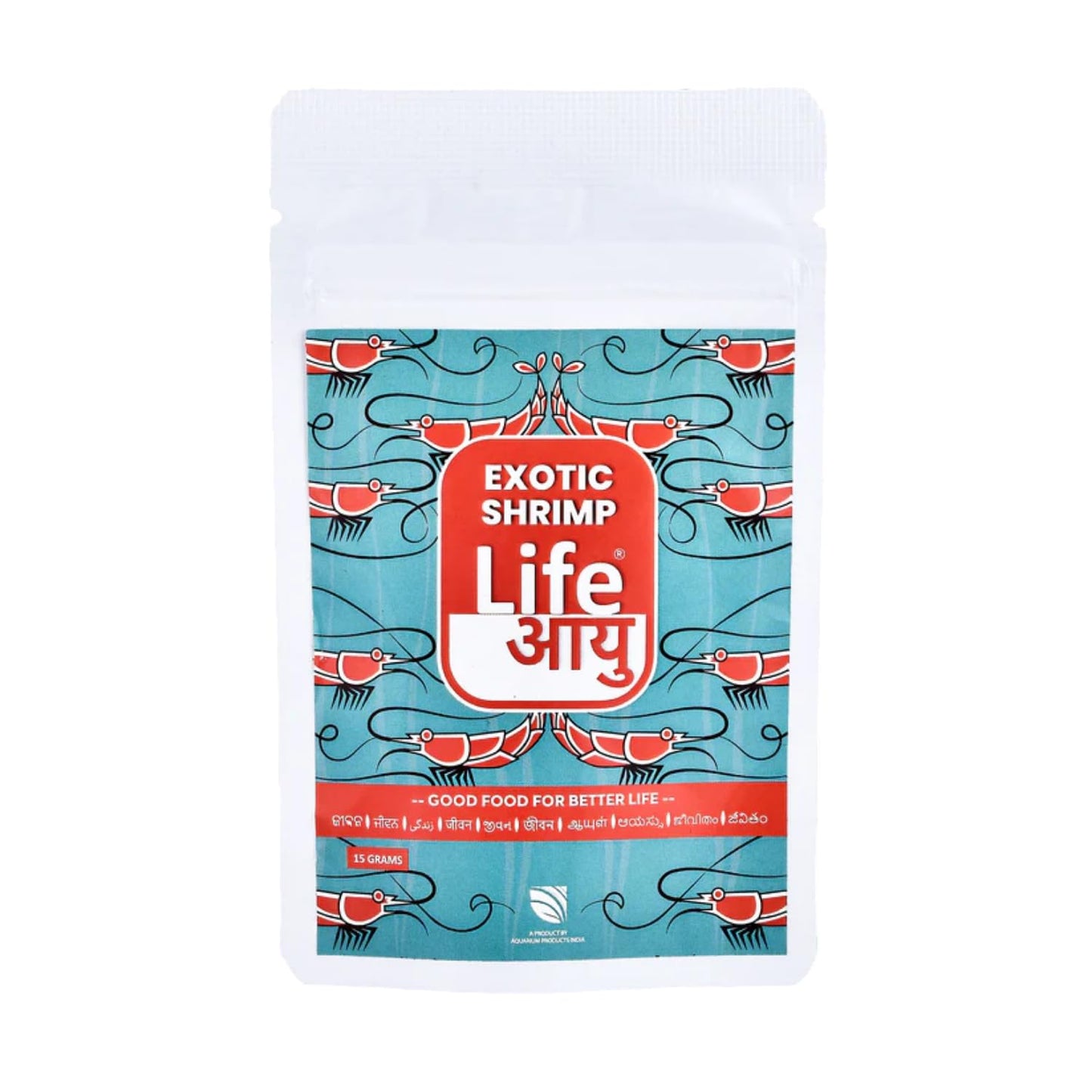 Life AAYU Shrimp Exotic Food | Ayurvedic Handmade Feed for Crystal Red & Caridina Shrimp | Boosts Breeding, Molting & Immunity | (30 GMS, Exotic)