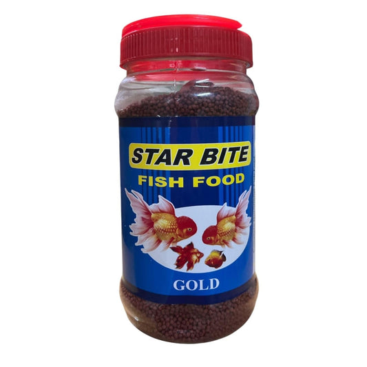 SF+ Star Bite Gold Fish Food | Daily Feeding for All Gold Fish (400gms, Pellets)