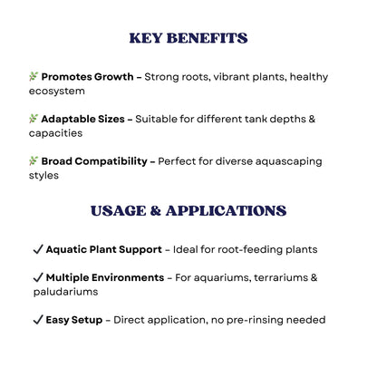 The Plant Right Series Special Substrate | Vibrant Aquatic Plants | The Ultimate Solution for Aquascaping Enthusiasts (1 L - Small)