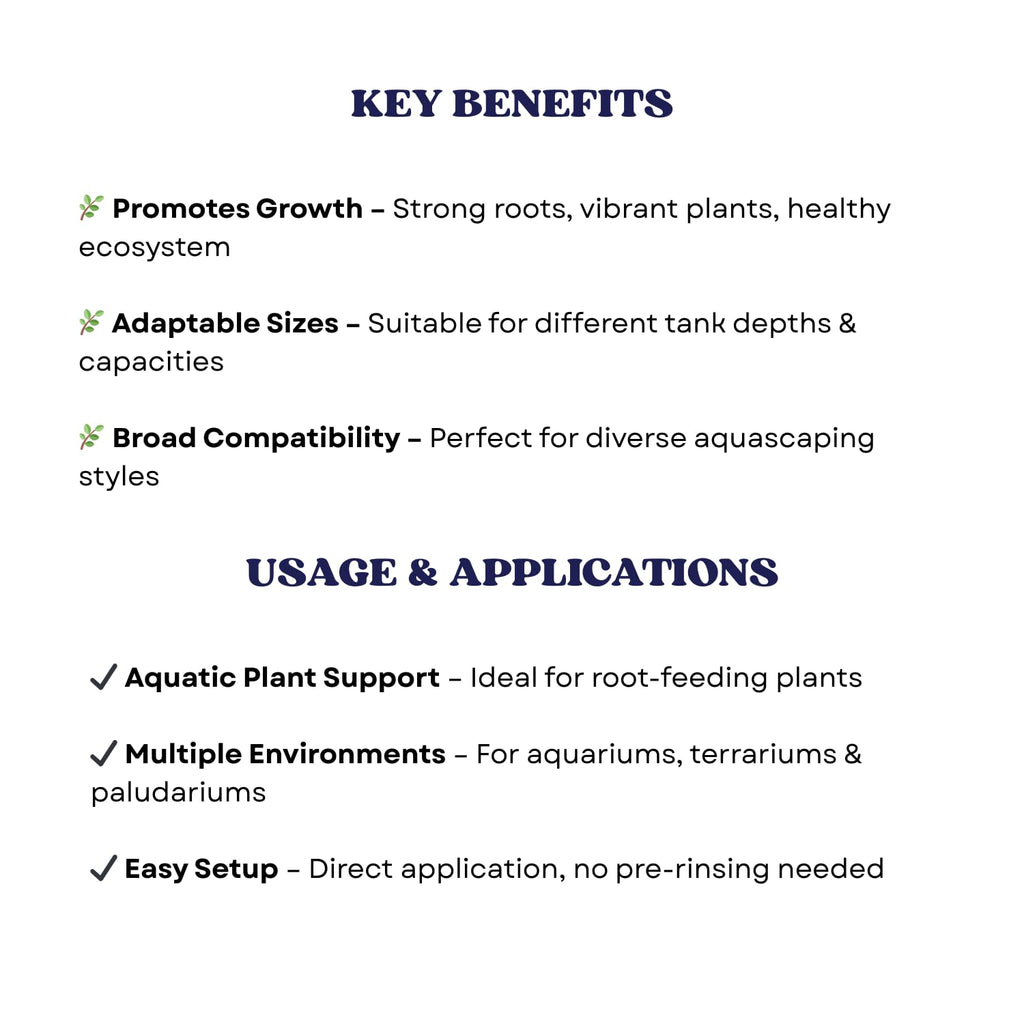 The Plant Right Series Special Substrate | Vibrant Aquatic Plants | The Ultimate Solution for Aquascaping Enthusiasts (2 L - Medium)