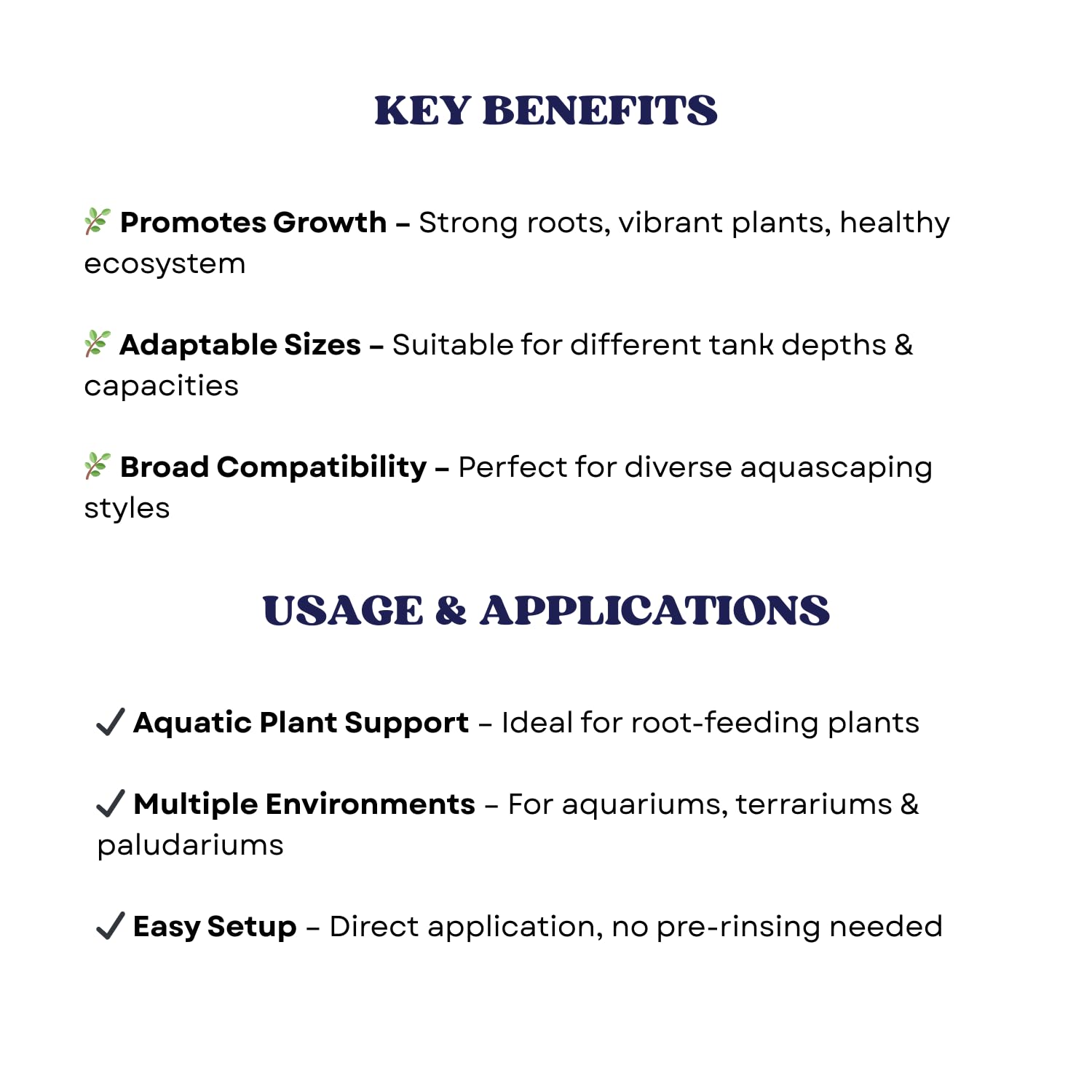 The Plant Right Series Special Substrate | Vibrant Aquatic Plants | The Ultimate Solution for Aquascaping Enthusiasts (2 L - Large)