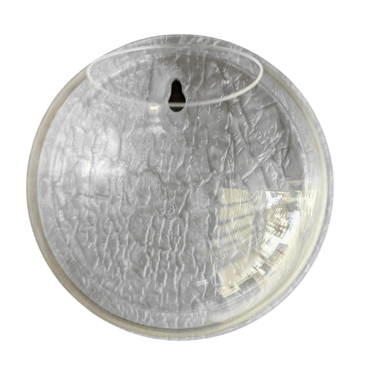 Wall Mount 6-inch White Round Shape Fish Bowl – Without Stand | Modern Aquarium for Home, Office & Café Décor | Compact and Space Saving Design | Elegant Fish Tank & Plant Terrarium