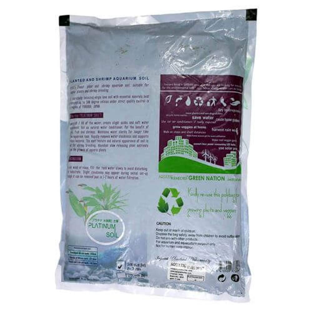 Aquatic Remedies 3 L Platinum Soil, Substrate for Planted Aquarium