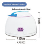 Dophin AP1502 Air Pump for Aquarium | Double Outlet | Output: 2L/min | Suitable for Fish Tank Size 120-200L | (Original from Tunai Store)