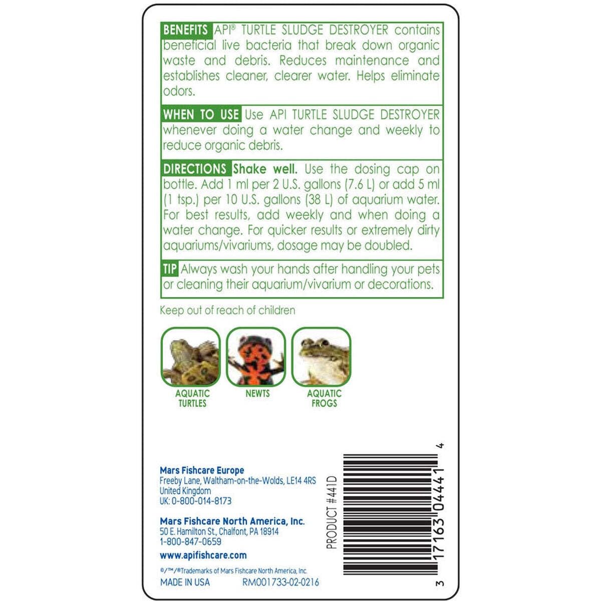 API Turtle Sludge Destroyer, 8-Ounce