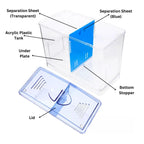 Dophin BT104 Aquarium Betta Fish Tank | Ideal for Betta, Small Fishes and Plant Keeping |Capacity - 1L Fish Tank | (Original from Tunai Store)