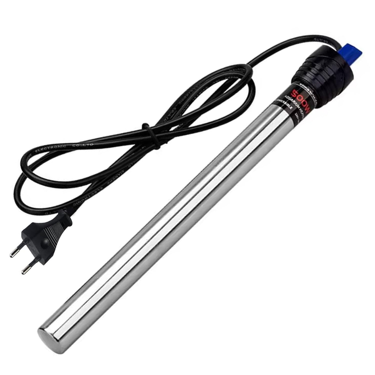 Jainsons Pet Products RS Electricals 500W Aquarium Fish Tank Heater | Break-Proof Stainless Steel Rod | Adjustable 12°C–34°C | Ideal for Tanks up to 6 Feet