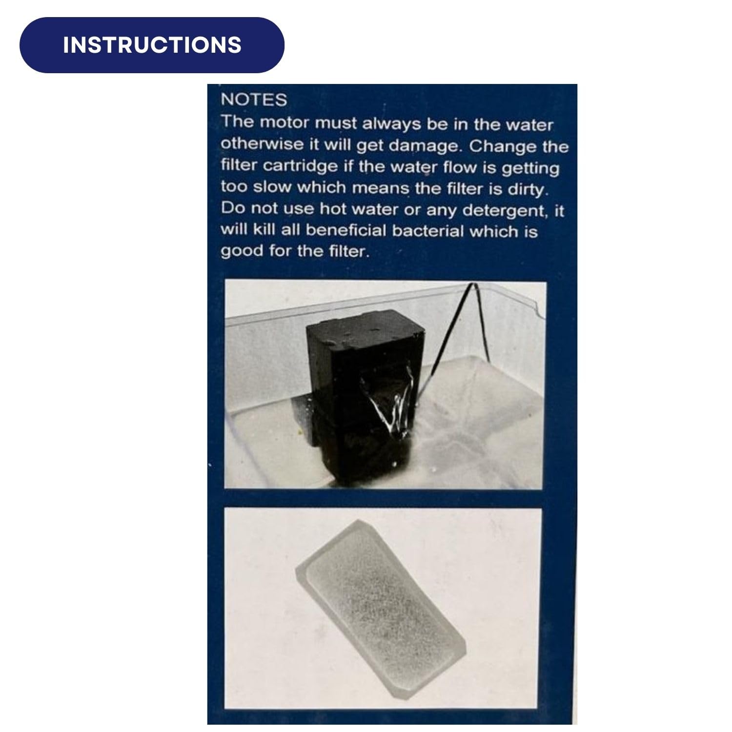 Dophin FC-602 Internal Filter Box for Aquarium Fish Tank | Suitable for Both Fresh and Marine Water | Output: 170L-200L/H | Suitable for Tank Size 30L | (Original from Tunai Store)