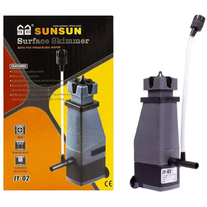 SUNSUN Surface Skimmer for Both Sea and Fresh Water | JY-02 |Aquarium Accessories | Original from TUNAI Store