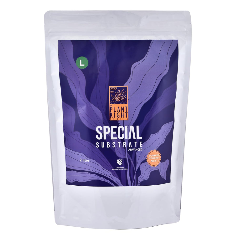 The Plant Right Series Special Substrate | Vibrant Aquatic Plants | The Ultimate Solution for Aquascaping Enthusiasts (2 L - Large)