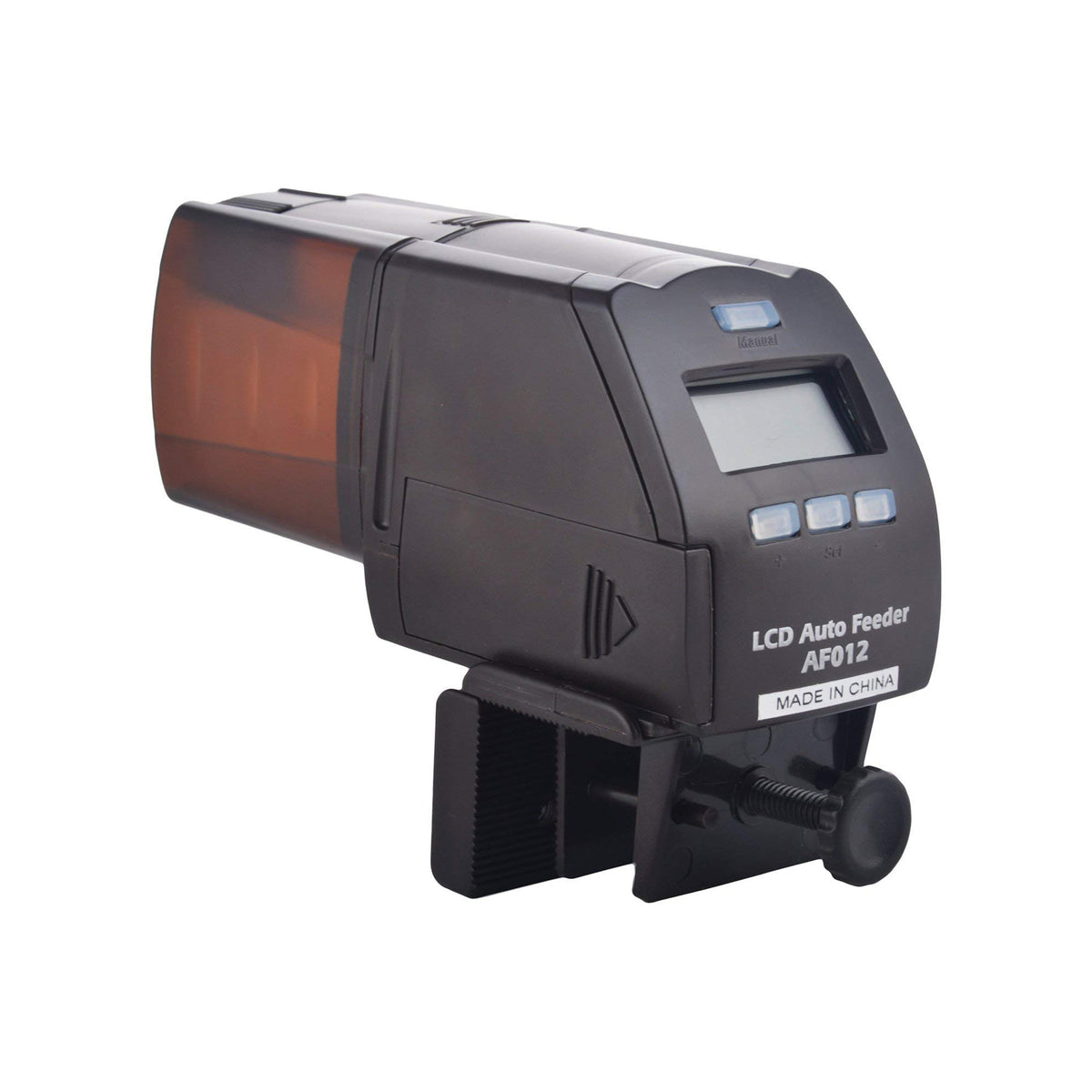 Dophin AF012 LCD Aquarium Auto Feeder | Electric Control and Clear LCD Screen | Suitable for Food Pellets and Flakes