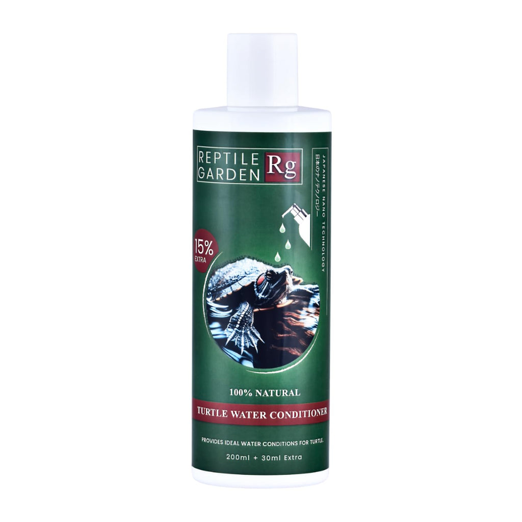 Reptile Garden Turtle Water Conditioner | Ideal Care for Aquatic Turtles | Supports Overall Health and Vitality (200 ml + 30 ml)