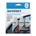 Seachem Sure Start Water Conditioner Prime + Stability + Pristine - 100 ml Each Bottle