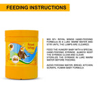 SF+ Royal Wings Hand Feeding Formula Bird Food | 250g | for All New Born Birds
