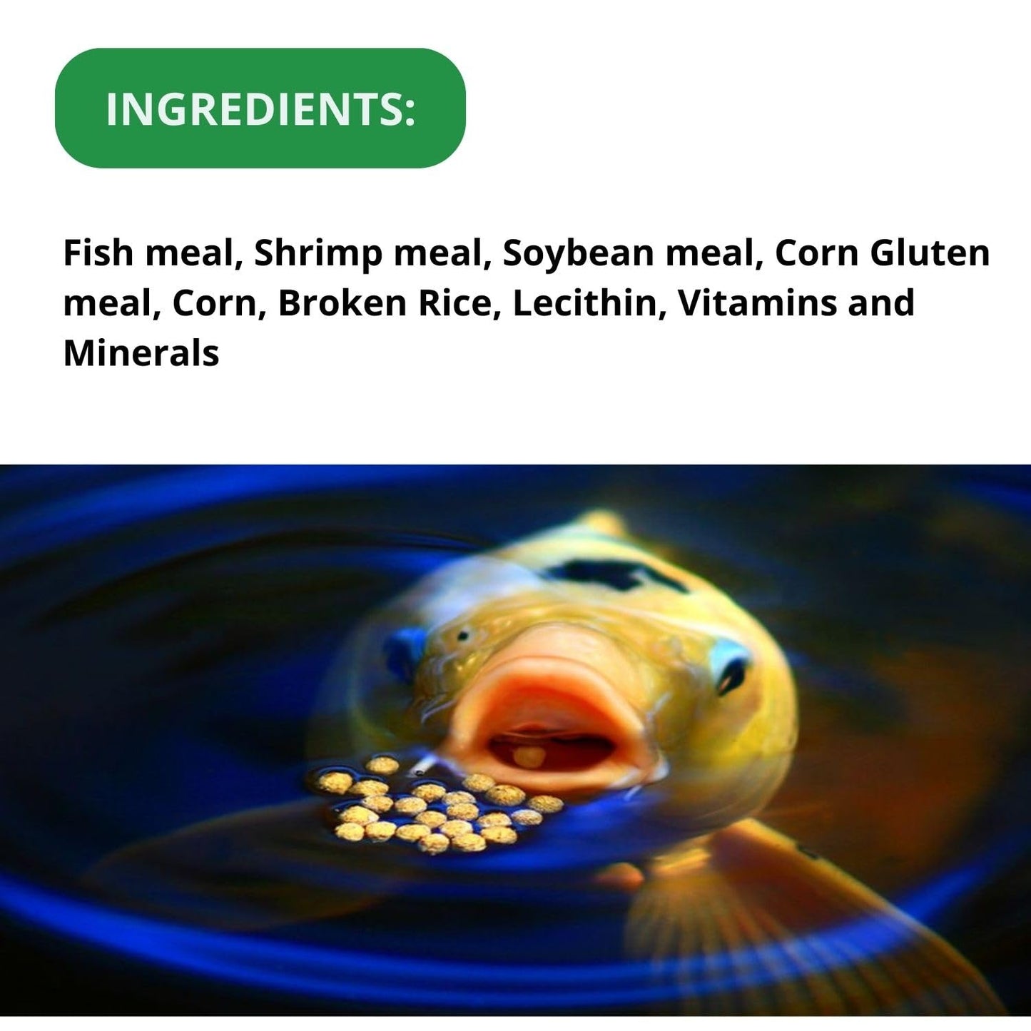 Optimum HI-PRO Staple Specialist's Koi Fish Food (Original from TUNAI Store), Medium Pellet, 1.5 Kg (1.5Kg, Medium Pellets)