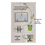 Dophin MC-120 Gravel Cleaner for Aquarium Fish Tank | Unique Design with Tap Control Siphon | Suitable for Various Size Aquariums | No Electricity Power Required | (Original from Tunai Store)