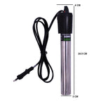 JAINSONS PET PRODUCTS Sobo Ultra Short Stainless Steel Heating Rod for Fish Tank Aquarium Heater, 200 W