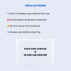 The Scape Right Series MAYA Double Dotted Algae Cleaning Pads | Premium-Grade Aquarium Glass Cleaner (1 Pad)